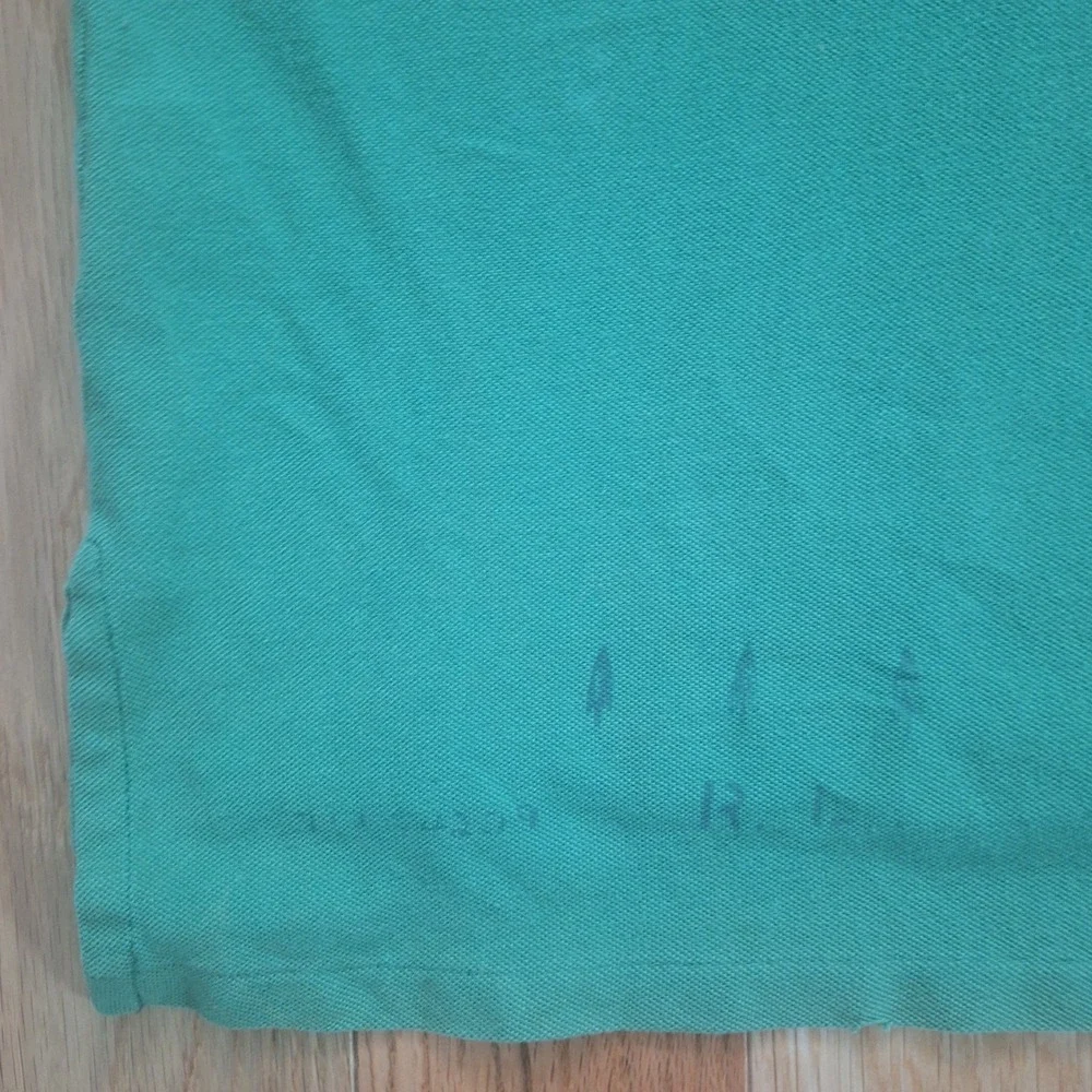 Polo Ralph Lauren Custom Fit Vintage Native American Graphic Polo Green XL